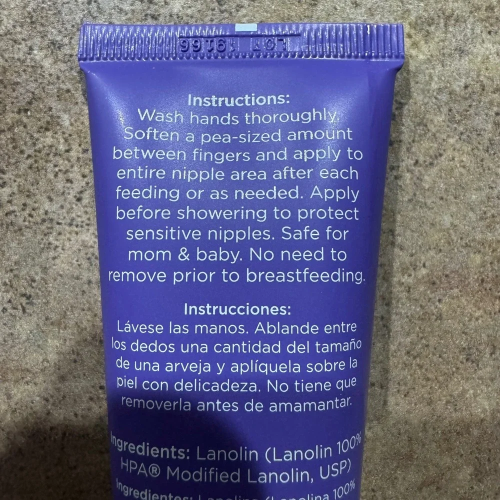 Lansinoh Lanolin Nipple Cream Women's Breastfeeding Soothing Ointment 1.41 oz